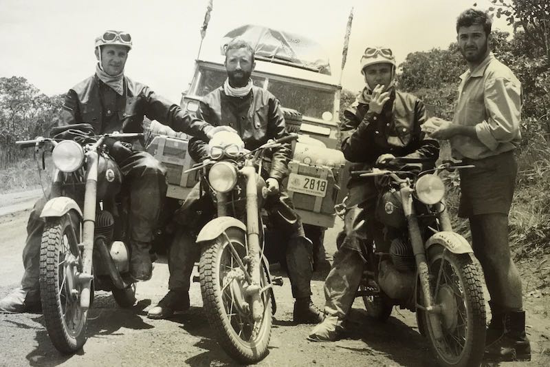 Tei Elizalde, Manolo Maristany, Oriol Regás y Rafa Marsáns. Foto Enrique Vernis